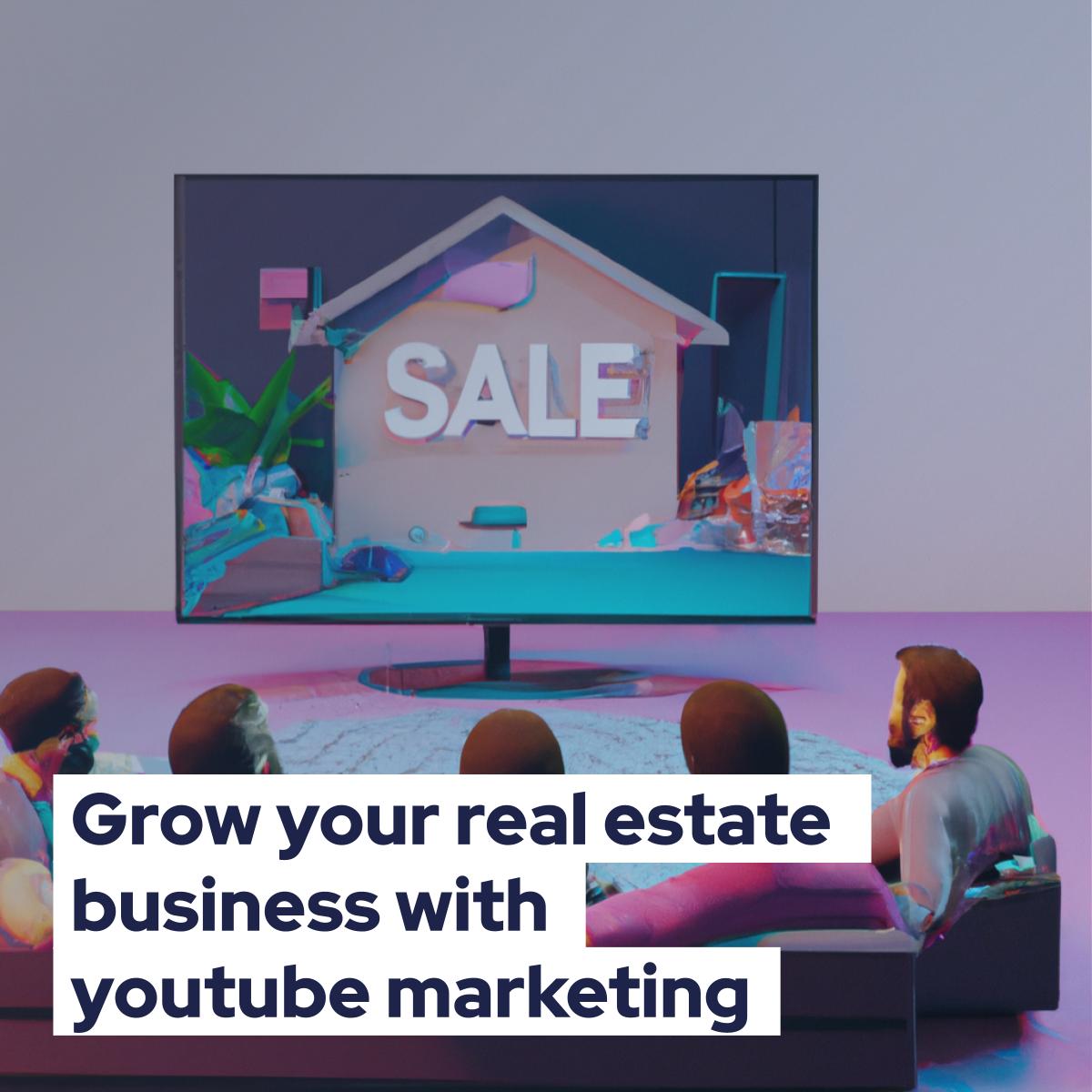 Grow Your Real Estate Business With YouTube Marketing