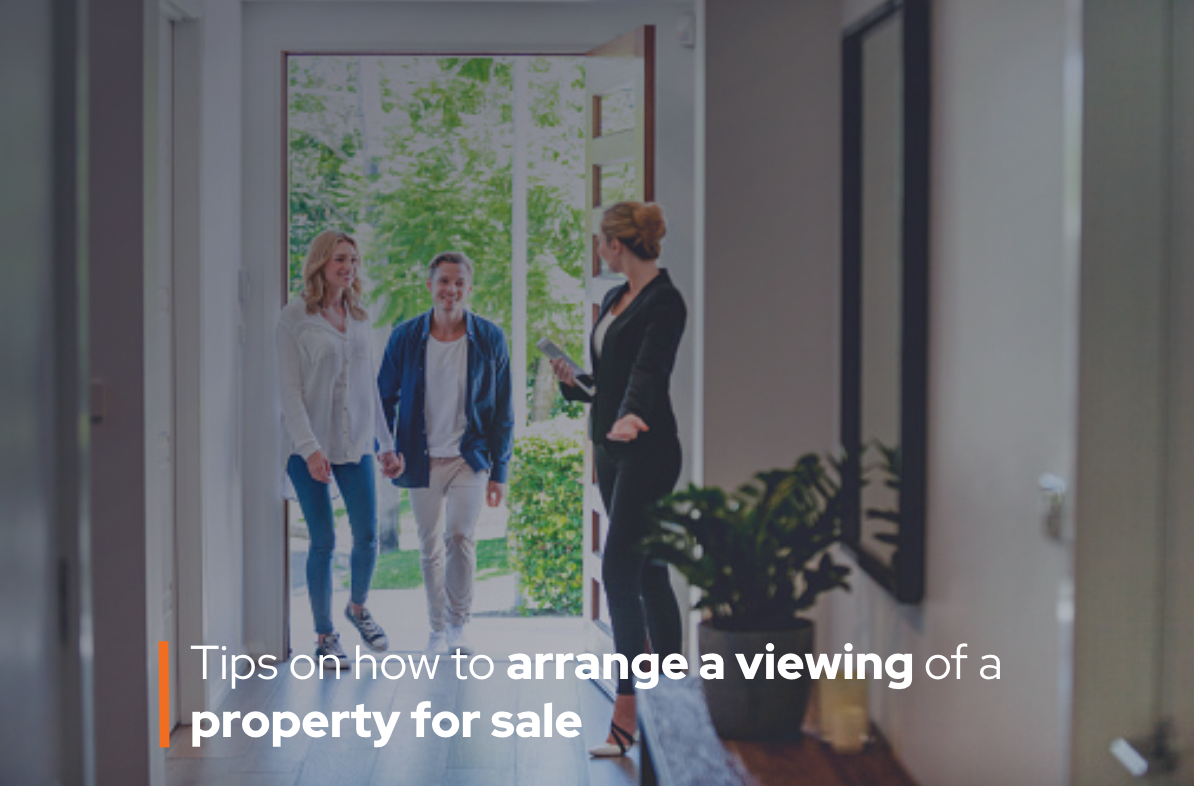 tips how to arrange a property viewing