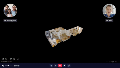 floorfy 3d videocall and gmaps